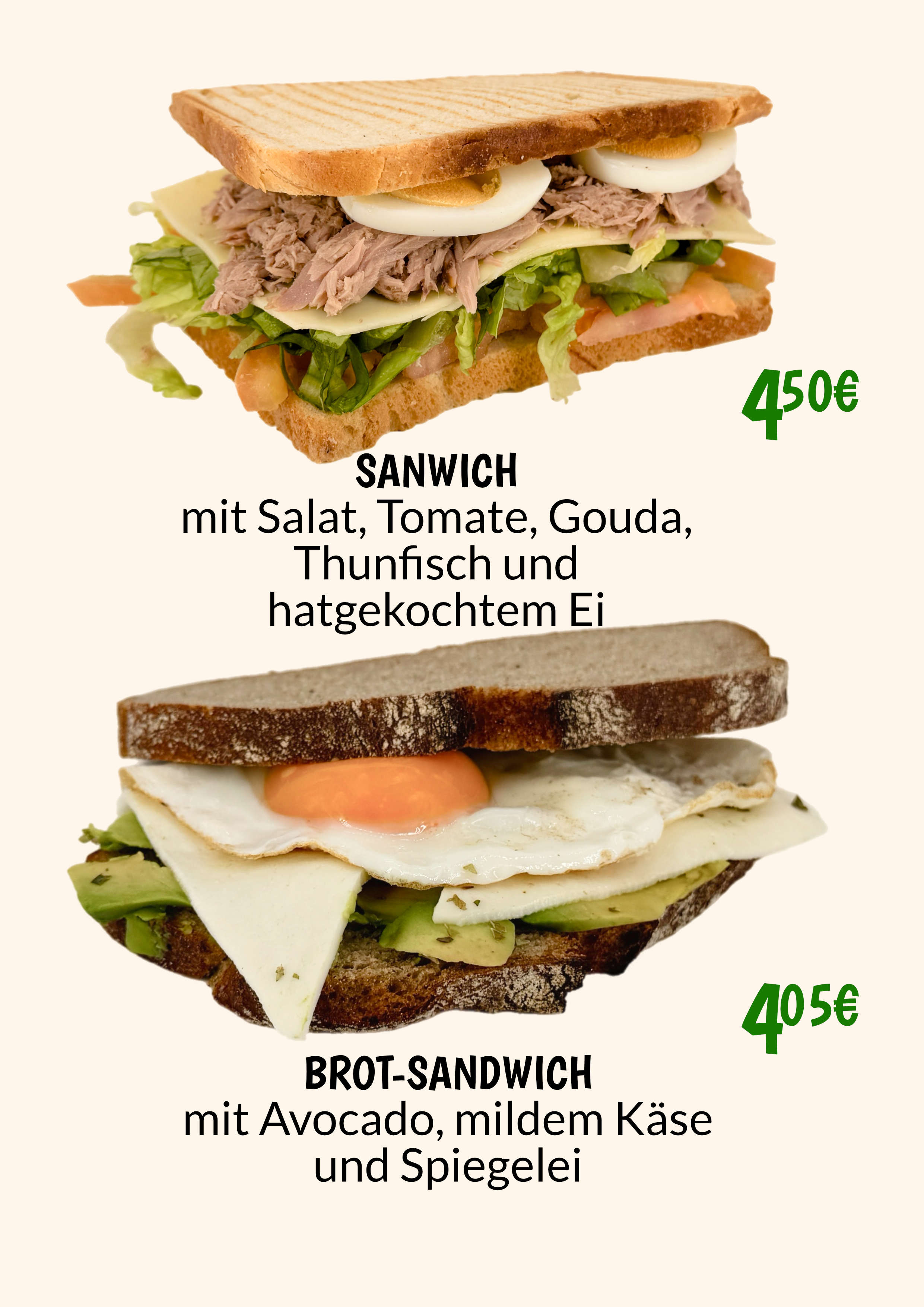 Speisekarte Seite 4
